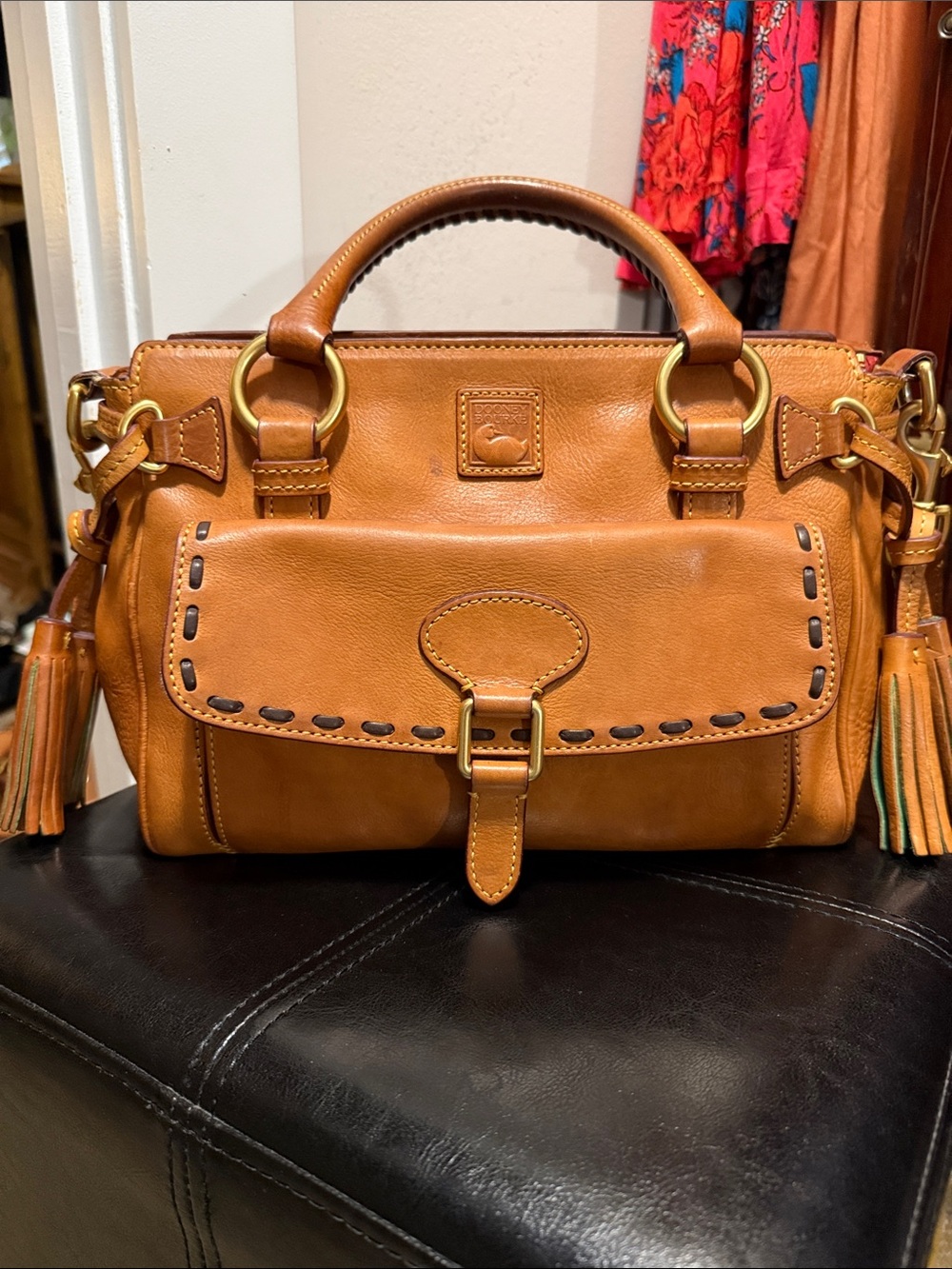 Vintage DOONEY & BOURKE Florentine Satchel